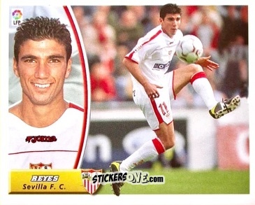 Figurina Reyes - Liga Spagnola 2003-2004 n. 388 - Colecciones ESTE
