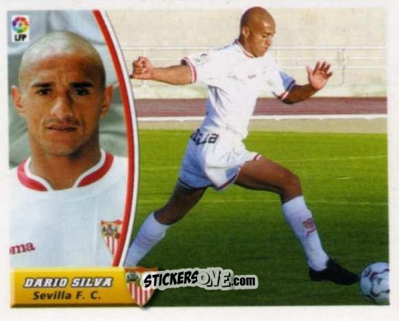 Figurina Dario Silva (Doble Imagen) - Liga Spagnola 2003-2004 n. 390 - Colecciones ESTE