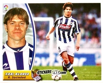 Cromo Xabi Alonso - Liga Spagnola 2003-2004 n. 409 - Colecciones ESTE