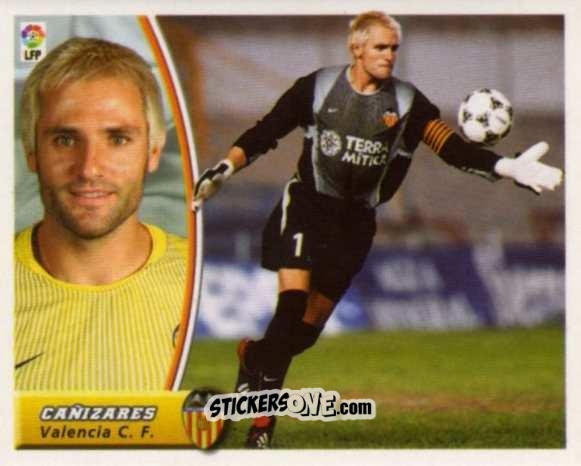 Cromo Cañizares - Liga Spagnola 2003-2004 n. 418 - Colecciones ESTE