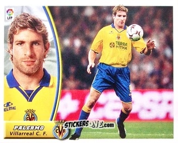 Figurina Palermo - Liga Spagnola 2003-2004 n. 486 - Colecciones ESTE
