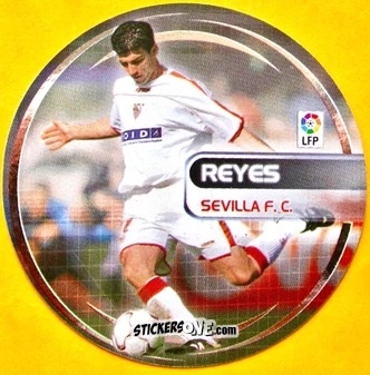 Figurina JC10. Reyes (Sevilla) - Liga Spagnola 2003-2004 n. 593 - Colecciones ESTE