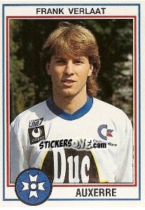 Sticker Franck Verlaat - FOOT 1992-1993 - Panini