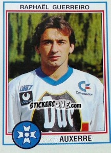 Sticker Raphael Guerreiro - FOOT 1992-1993 n. 6 - Panini