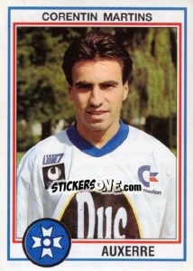 Sticker Corentin Martins - FOOT 1992-1993 n. 8 - Panini