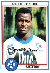 Figurina Didier Otokore - FOOT 1992-1993 n. 13 - Panini