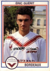 Sticker Eric Guerit - FOOT 1992-1993 - Panini