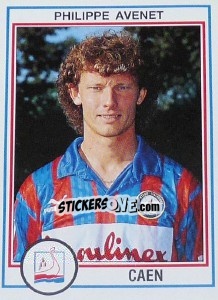 Sticker Philippe Avenet - FOOT 1992-1993 n. 30 - Panini