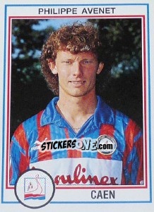 Sticker Philippe Avenet - FOOT 1992-1993 - Panini