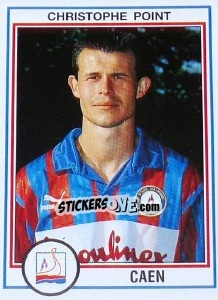 Sticker Christophe Point - FOOT 1992-1993 - Panini