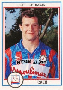 Sticker Joel Germain - FOOT 1992-1993 n. 33 - Panini