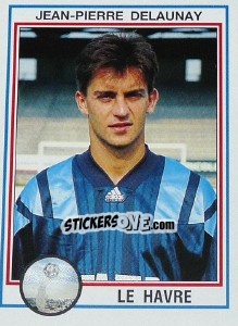 Sticker Jean-Pierre Delaunay - FOOT 1992-1993 - Panini