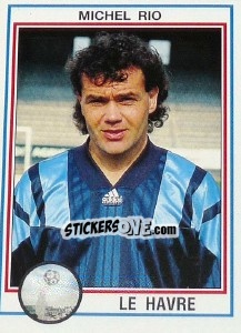 Cromo Michel Rio - FOOT 1992-1993 n. 52 - Panini