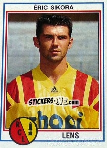 Sticker Eric Sikora - FOOT 1992-1993 - Panini