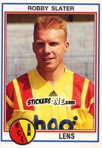 Sticker Robby Slater - FOOT 1992-1993 n. 64 - Panini