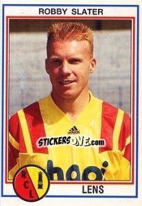 Figurina Robby Slater - FOOT 1992-1993 - Panini