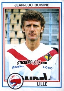 Sticker Jean-Luc Buisine - FOOT 1992-1993 - Panini