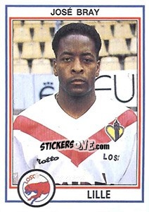 Sticker Jose Bray - FOOT 1992-1993 n. 79 - Panini