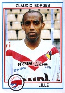 Cromo Claudio Borges - FOOT 1992-1993 n. 80 - Panini