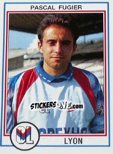 Sticker Pascal Fugier - FOOT 1992-1993 - Panini