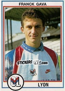 Figurina Franck Gaya - FOOT 1992-1993 - Panini