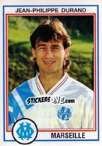 Sticker Jean-Philippe Durand - FOOT 1992-1993 n. 107 - Panini