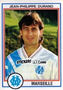 Cromo Jean-Philippe Durand - FOOT 1992-1993 - Panini