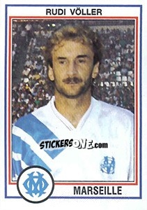 Sticker Rudi Voller - FOOT 1992-1993 n. 109 - Panini
