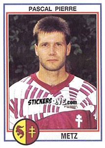 Sticker Pascal Pierre - FOOT 1992-1993 - Panini