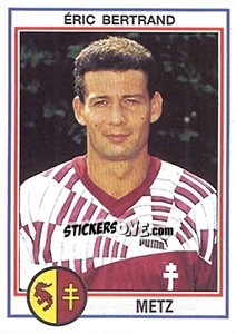 Sticker Eric Bertrand - FOOT 1992-1993 n. 117 - Panini