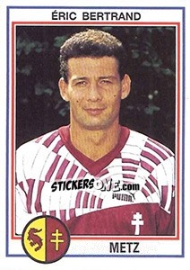 Figurina Eric Bertrand - FOOT 1992-1993 - Panini