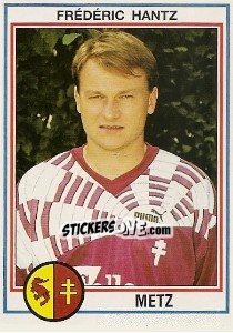 Figurina Frederic Hantz - FOOT 1992-1993 - Panini