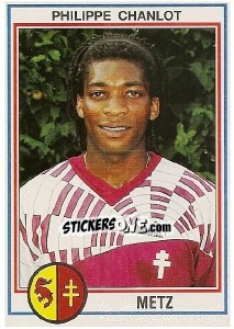 Sticker Philippe Chanlot - FOOT 1992-1993 n. 125 - Panini