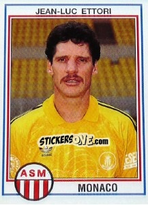 Figurina Jean-Luc Ettori - FOOT 1992-1993 n. 128 - Panini