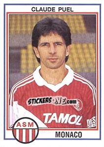 Cromo Claude Puel - FOOT 1992-1993 n. 134 - Panini