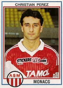 Figurina Christian Perez - FOOT 1992-1993 n. 135 - Panini