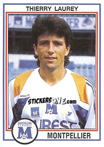 Sticker Thierry Laurey - FOOT 1992-1993 n. 144 - Panini