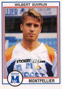 Figurina Wilbert Suvrijn - FOOT 1992-1993 - Panini