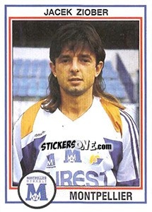 Sticker Jacek Ziober - FOOT 1992-1993 n. 151 - Panini