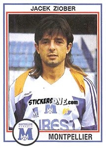 Cromo Jacek Ziober - FOOT 1992-1993 - Panini