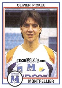 Sticker Olivier Pickeu - FOOT 1992-1993 - Panini