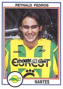 Sticker Reynald Pedros - FOOT 1992-1993 n. 164 - Panini