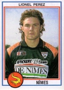Sticker Lionel Perez - FOOT 1992-1993 n. 169 - Panini