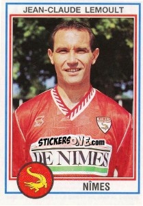 Figurina Jean-Claude Lemoult - FOOT 1992-1993 - Panini