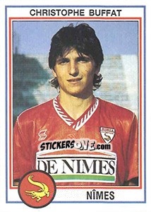 Sticker Christophe Buffat - FOOT 1992-1993 n. 179 - Panini