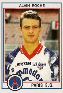Cromo Alain Roche - FOOT 1992-1993 n. 186 - Panini
