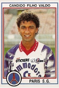 Sticker Candido Filho Valdo - FOOT 1992-1993 n. 191 - Panini