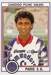 Sticker Candido Filho Valdo - FOOT 1992-1993 - Panini