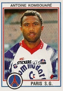 Cromo Antoine Kombouare - FOOT 1992-1993 - Panini