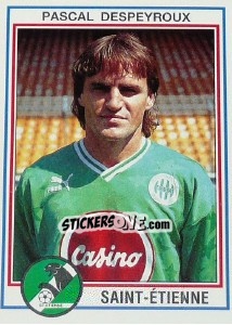 Sticker Pascal Despeyroux - FOOT 1992-1993 n. 202 - Panini